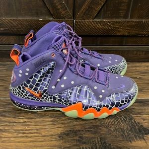 Nike Barkley Posite Max "Suns" Mens Basketball Shoe Size 11 (555097-581 ) 2013.